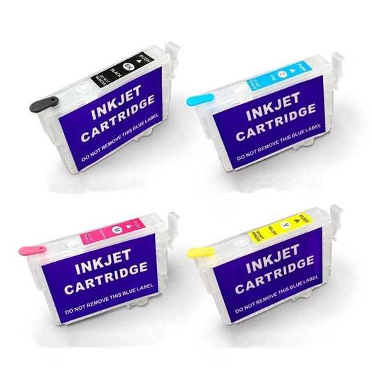 252 Refillable Ink Cartridge Individual Color Epson Workforce - Inkfinitee Sublimation