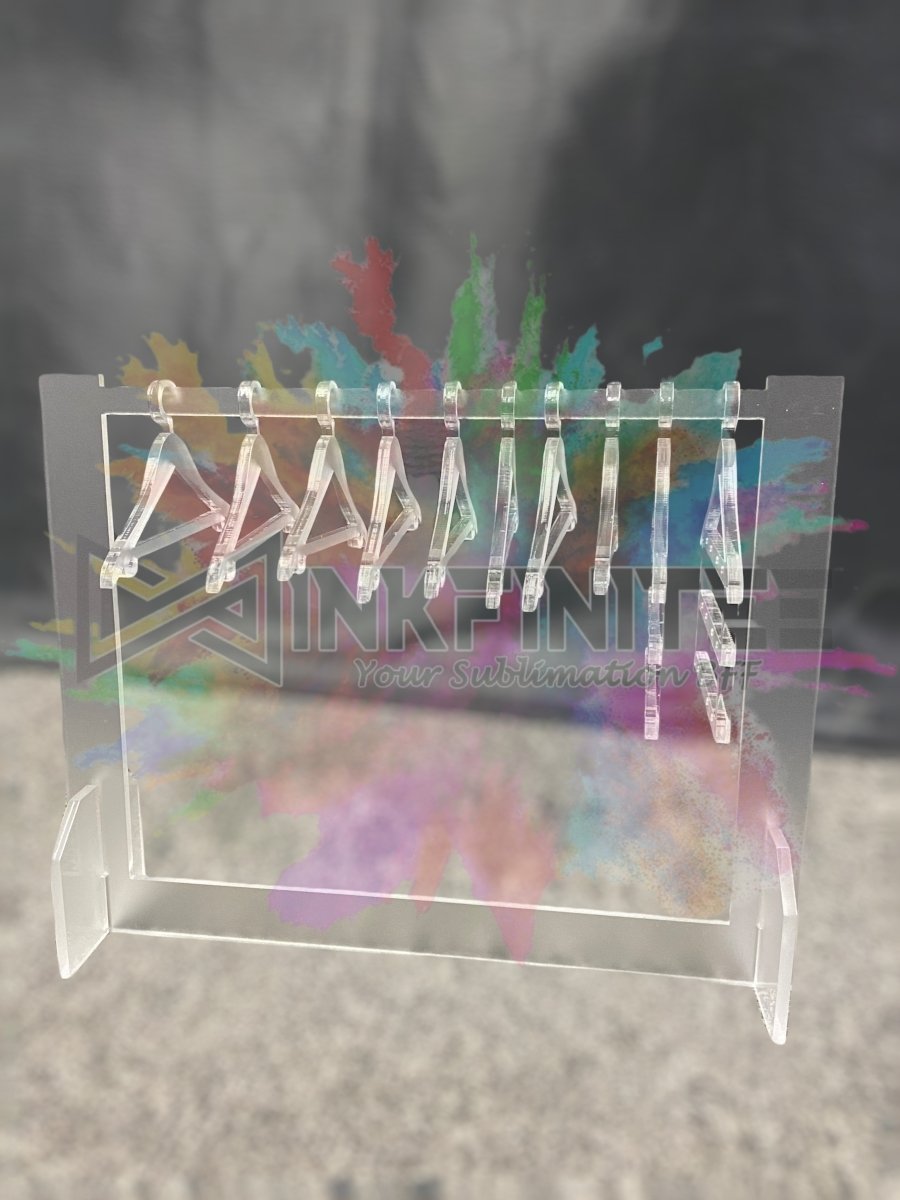 ACCESSORIES CLEAR Earrings Display Holder - Inkfinitee Sublimation