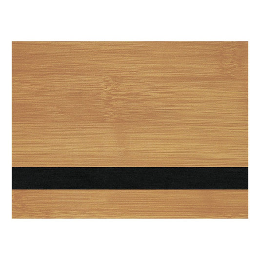 Bamboo Laserable Leatherette Sheet Stock with ADHESIVE, 12" x 18" - Inkfinitee Sublimation