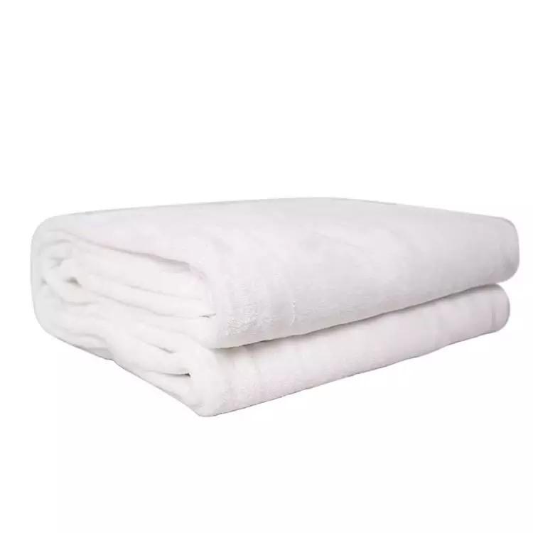 Sublimation White Plush LARGE Blanket 50x60