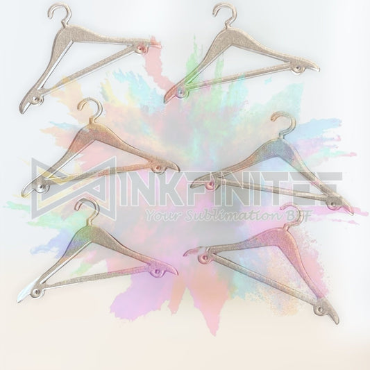 Extra Single Mini Hangers Clear set of 6 - Inkfinitee Sublimation