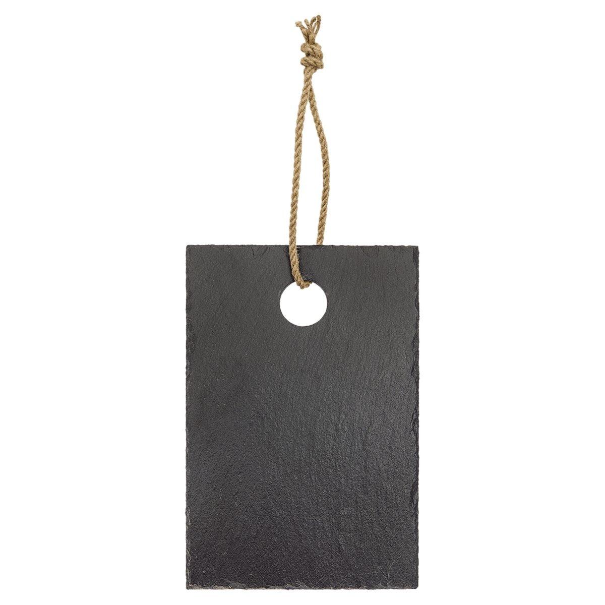 Laserable Slate Cutting Board with Hanger String Rectangle, 9" x 6" - Inkfinitee Sublimation