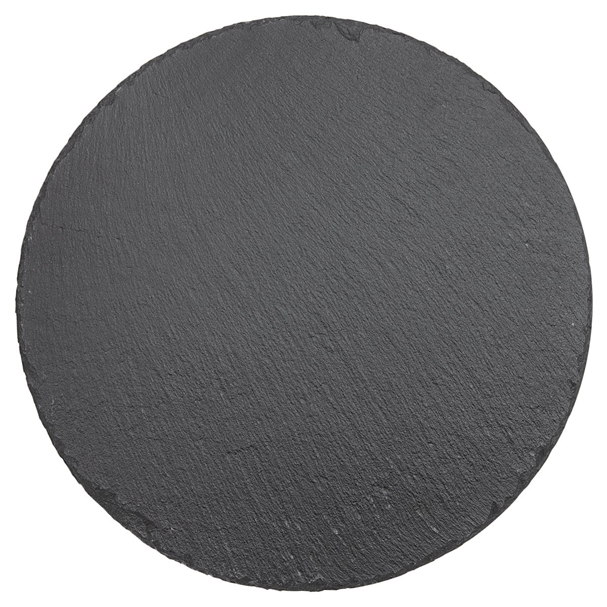 Laserable Slate Decor with Foam Pads, Round 9.75" - Inkfinitee Sublimation