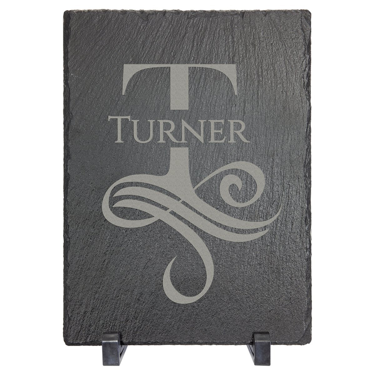 Laserable Slate Decor with Plastic Stands, Rectangle 7" x 5" - Inkfinitee Sublimation