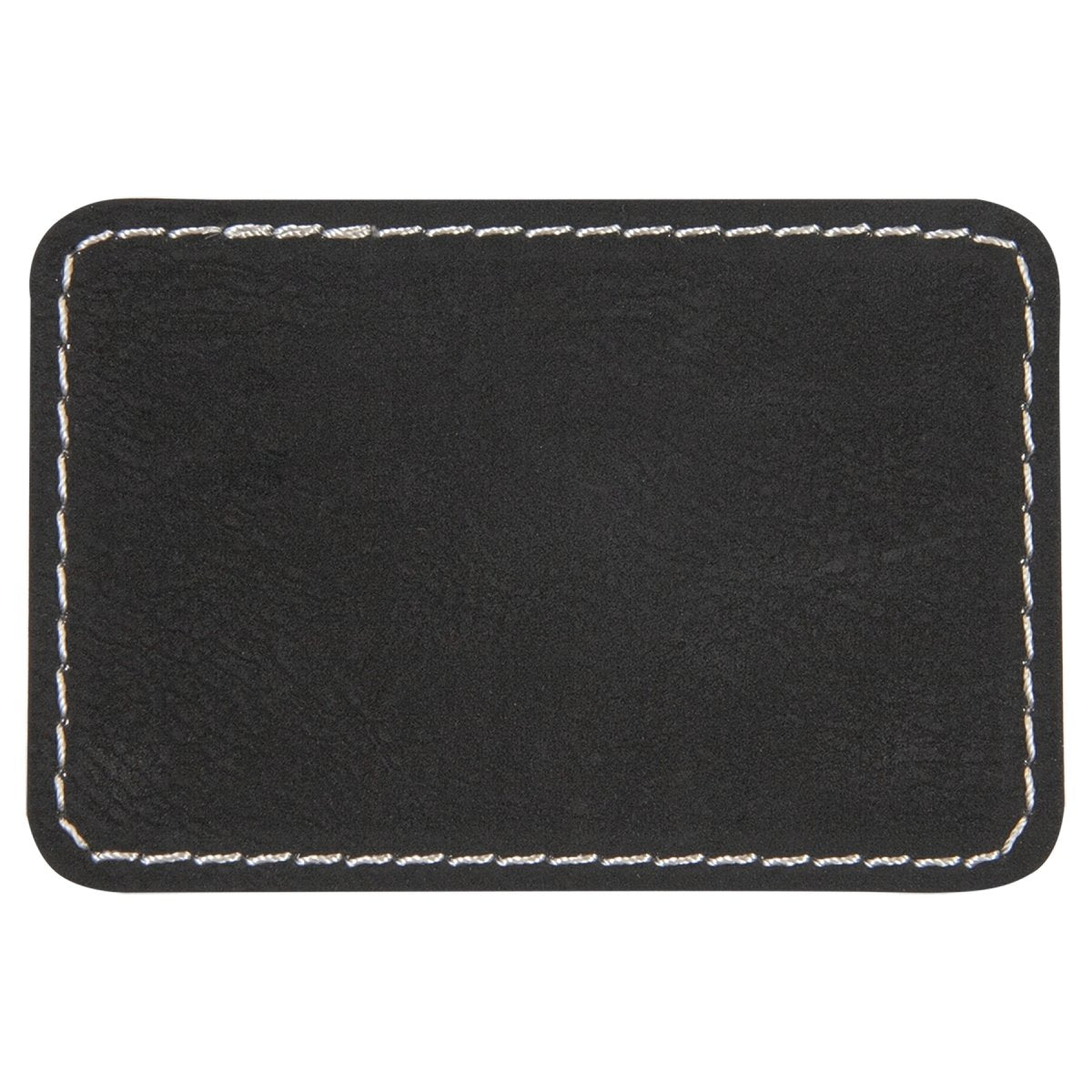 Rectangle Laserable Leatherette Patch with Adhesive, 3" x 2", Pack of 5 - Inkfinitee Sublimation
