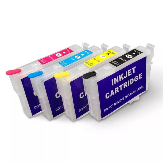 Refillable Ink Cartridges SLIM for Epson Workforce - Inkfinitee Sublimation