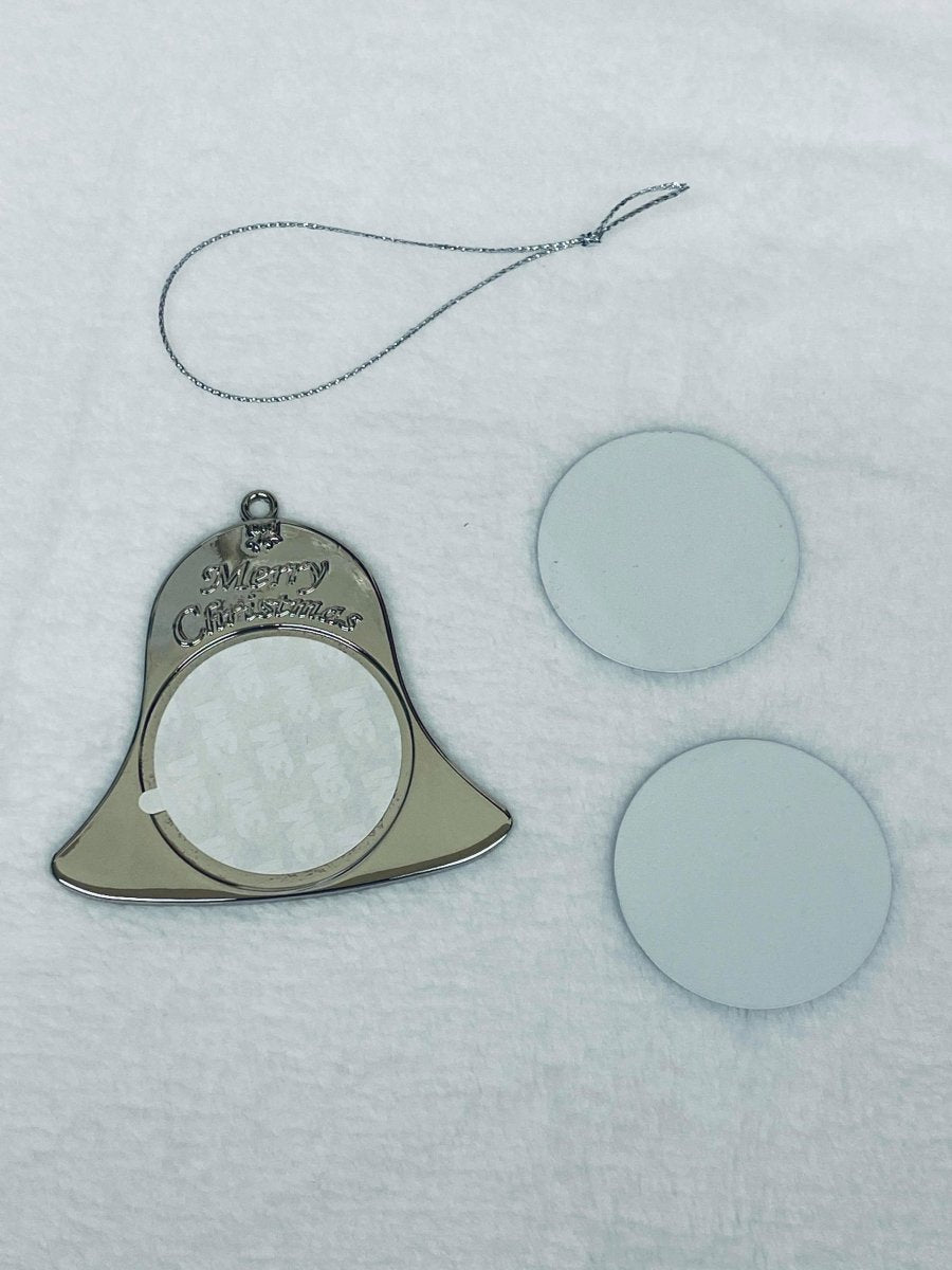 Sublimation Ornament BELL ZINC ALLOY Double-sided - Inkfinitee Sublimation